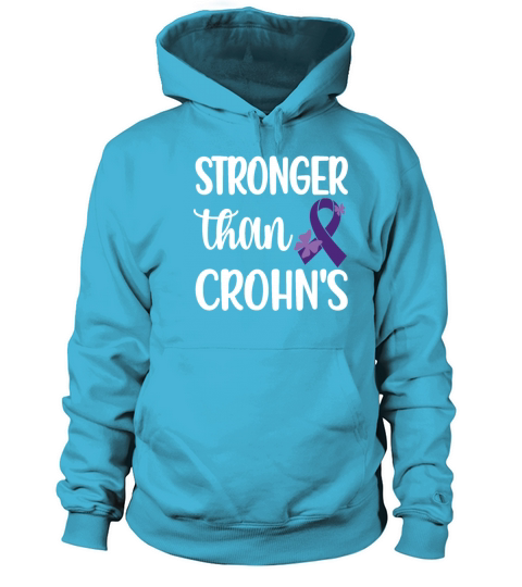 Crohns Disease Awareness IBD Purple Crohns Warrior Women's Hoodie