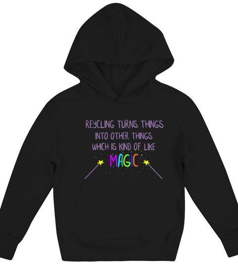 Recycling Kind Magic Kids Hoodie