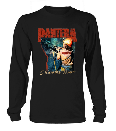 Pantera Official 5 Minutes Alone Long sleeved Unisex