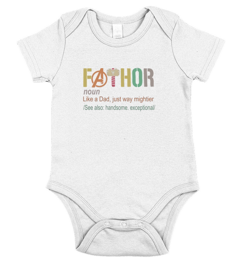 fathor Short Sleeve Baby One-Piece