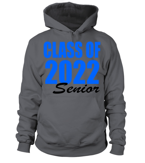 Class of 2022 senior blue Women's Hoodie