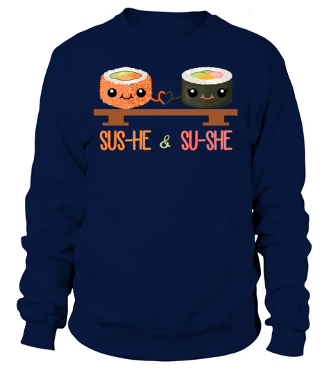 Cute Sushi Couple - Sus-he and Su-she Women's Sweatshirt
