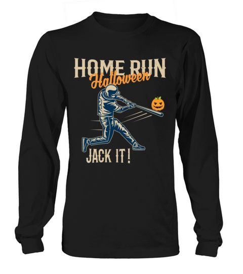 Baseball Halloween Fun Retro Distressed Stylish Women's Long Sleeve