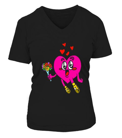 VALENTIN Women's V-Neck T-shirt