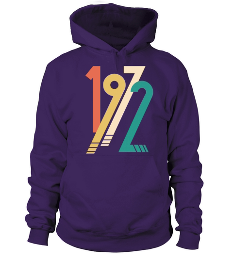 Vintage 1972 - 50 years old - 50th birthday gift Women's Hoodie