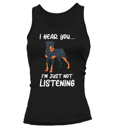Funny Rottie Rottweiler Dog Owner Animal Mom Gift Women's Tank Top