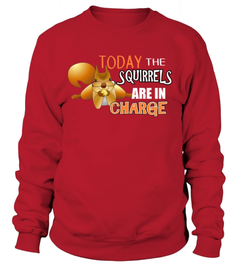 The ADHD Squirrel - Today the Squirrels are in Men's Sweatshirt
