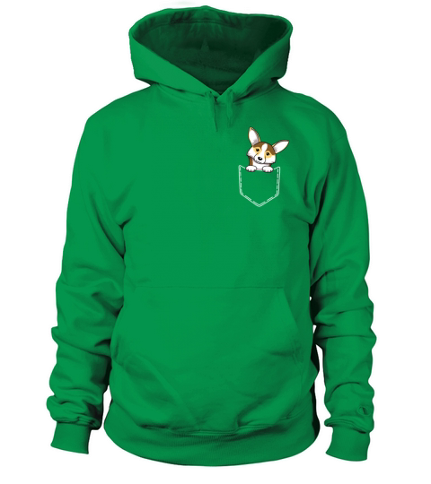 Welsh Corgi In Pocket Dog Lover Breed T-Shirt Gift Women's Hoodie
