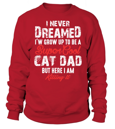 Cat Dad Men's Sweatshirt
