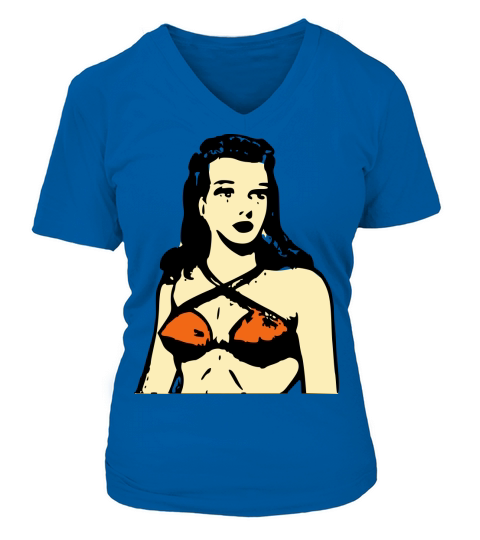 Slave girl Women's V-Neck T-shirt