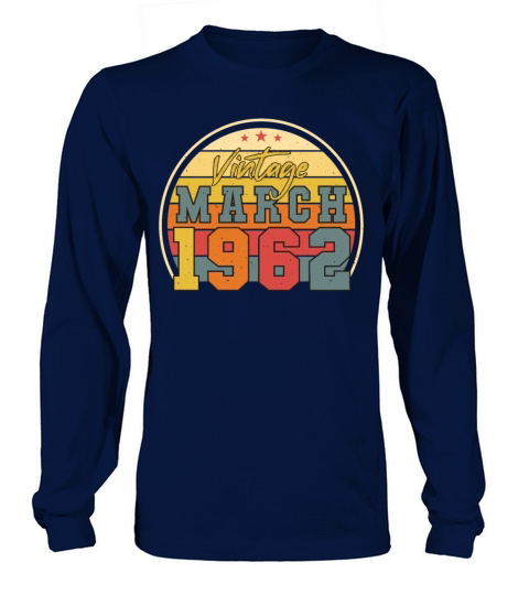 March 1962 Vintage Long sleeved Unisex