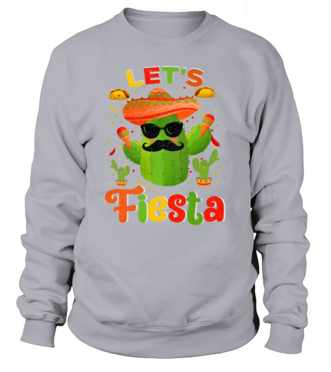Cinco De Mayo Outfits Lets Fiesta Mexican Food Women's Sweatshirt