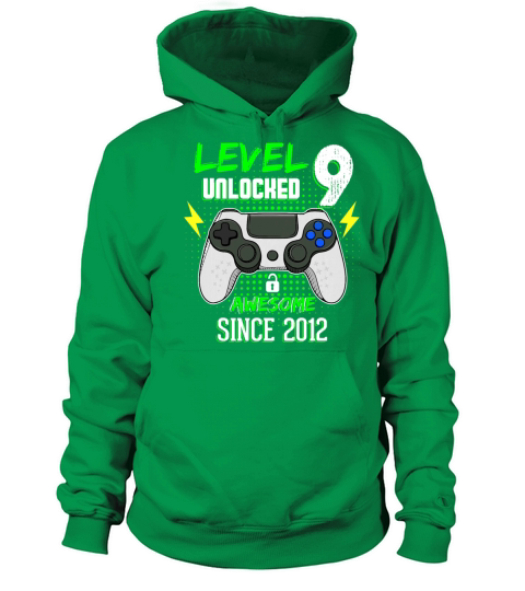 Level 9 Unlocked Awesome Since 2012 Women's Hoodie
