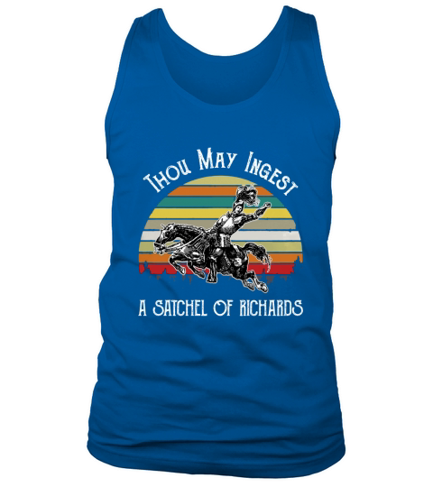 Thou May Ingest A Satchel Of Richards Sunset Tank Top Unisex