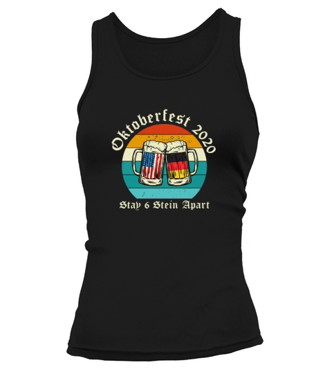Oktoberfest 2020 6 Stein Apart Beer October Women's Tank Top