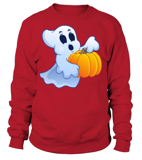 Ghost with pumpkin Women's Sweatshirt