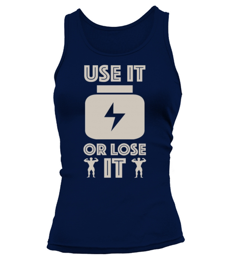Gym Bodybuilding Motivation USE IT OR Lose IT Women's Tank Top
