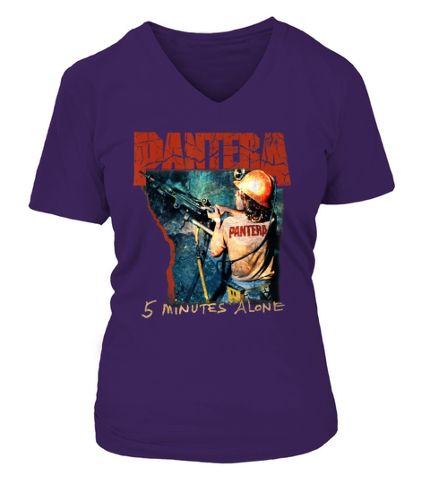 Pantera Official 5 Minutes Alone V-neck T-Shirt Woman