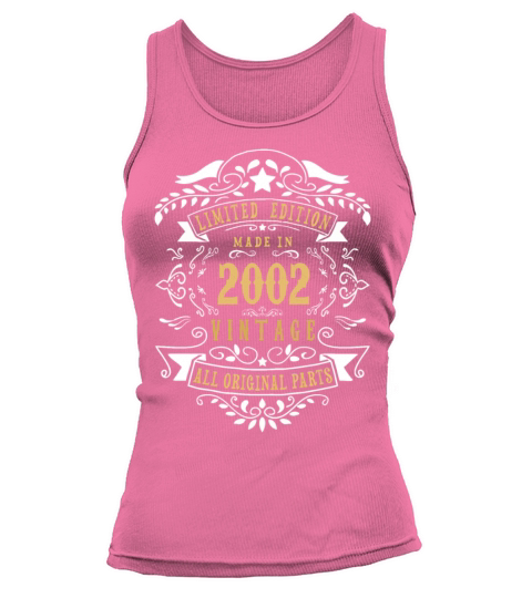 Limited Edition Made In 2002 Vintage Original Women's Tank Top