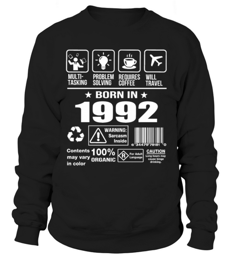 Born In 1992 Women's Sweatshirt