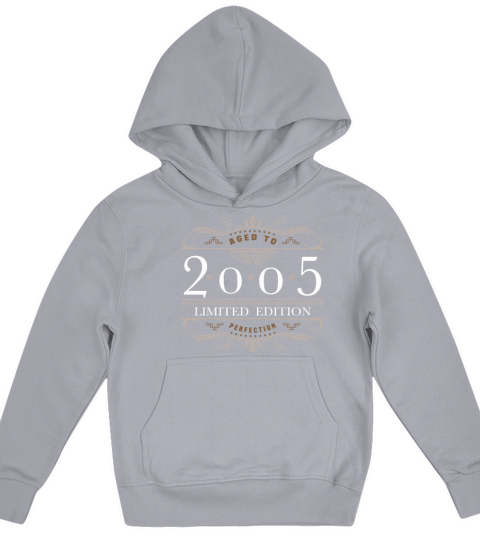 Limited Edition 2005 Aged To Perfection Kids Hoodie