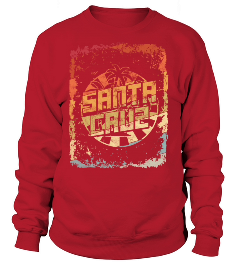 Santa Cruz Surf 70s 80s California Vintage Women's Sweatshirt