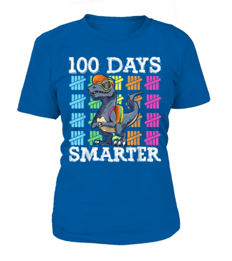 100 Days Of School Boys Shirt T Rex Smarter Kids Women's T-Shirt