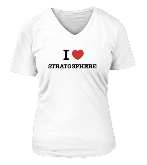 I Love STRATOSPHERE V-neck T-Shirt Woman