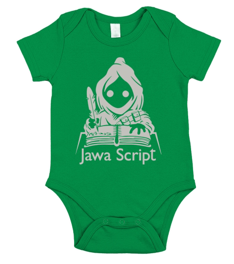 Jawa script T-Shirt Short Sleeve Baby One-Piece