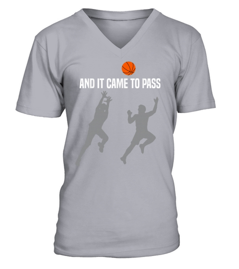 And It Came To Pass LDS Mormon Church Ball Basketball Shirt Men's V-Neck T-shirt