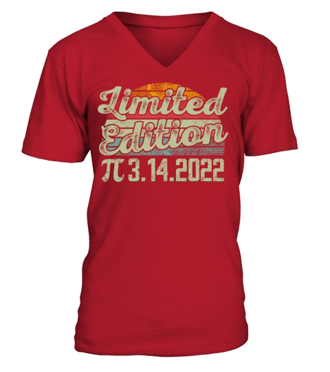 Happy PI Day 2022 Math Lover Mathematics Vintage V-Neck T-shirt