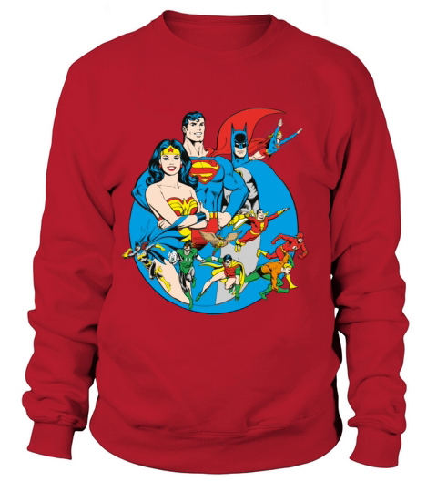 DC Comics Originals Members Women's Sweatshirt