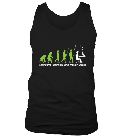 Programming Codes Decipher IT Funny Evolution Of Tank Top Unisex