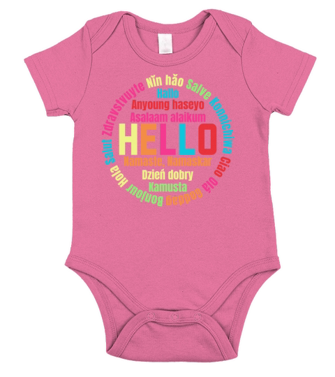 Distance Learning ESOL Teacher Funny Online Class Short Sleeve Baby One-Piece