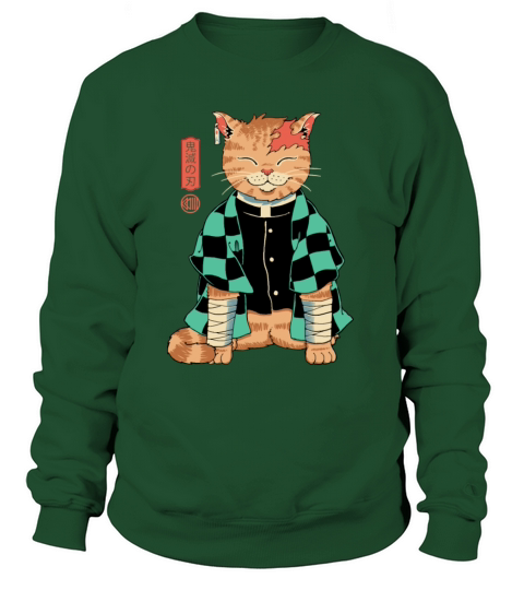 Demon Slayer Cat Women's Sweatshirt