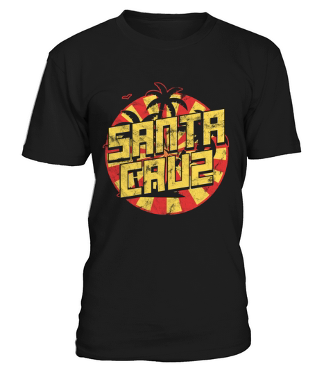 Retro Santa Cruz Hippie Van Men's T-Shirt