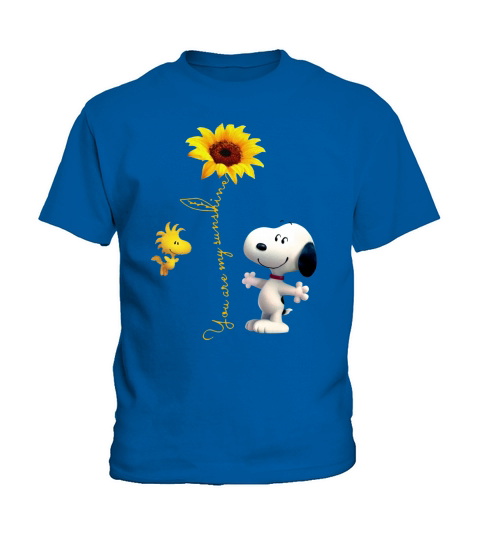 Snoopy and Woodstock you are my sunshine Kids T-Shirt