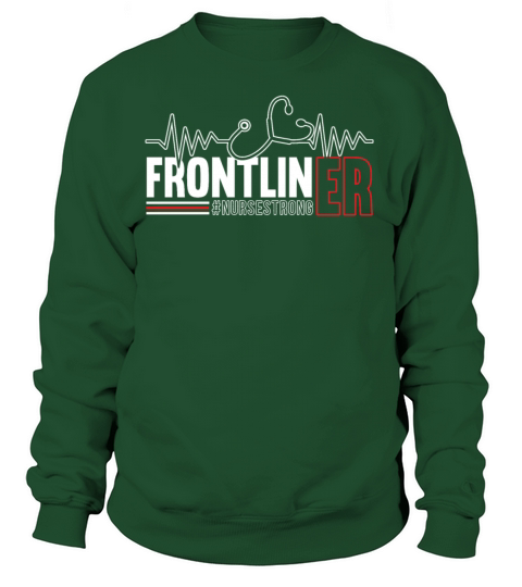 Frontliner ER Nurse Medical Registered Nursing Women's Sweatshirt