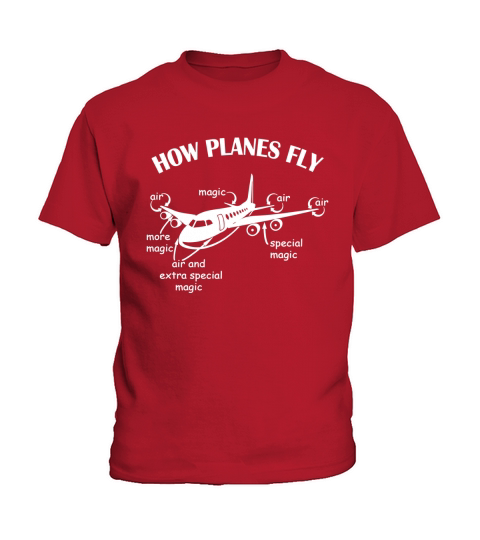 Dieses ist, wie Flugzeuge lustiges Ingenieur-T-Shirt fliegen Kids T-Shirt