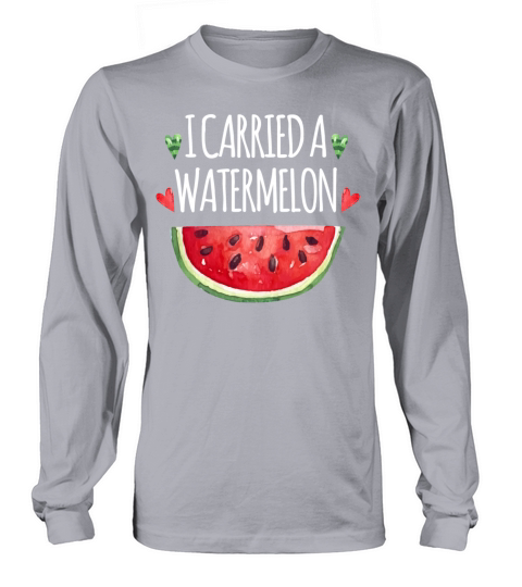 I Carried A Watermelon Women's Long Sleeve