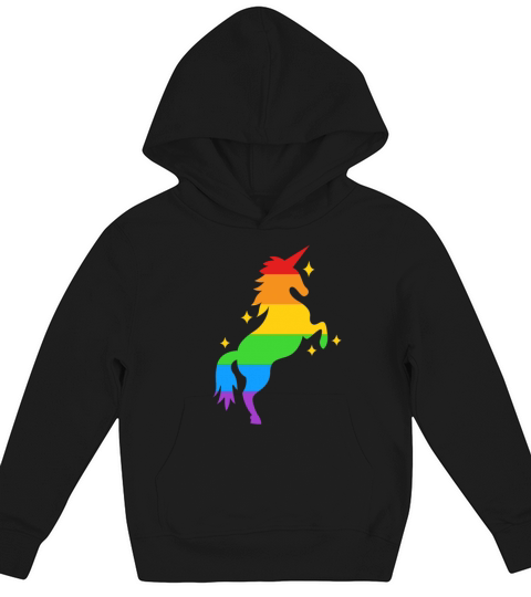 Unicorn Pride Kids Hoodie