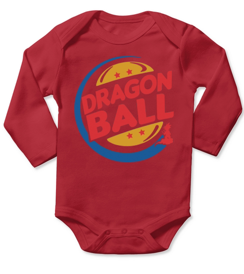 Dragon Ball Long Sleeve Baby One-Piece