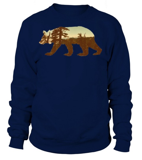 mountain bear tee Women's Sweatshirt