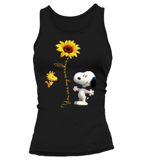 Snoopy and Woodstock you are my sunshine Tank top Woman