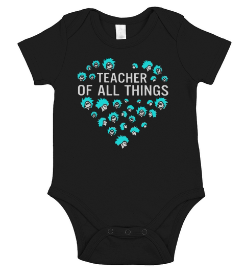 Dr Seuss Teacher of all thing Short Sleeve Baby One-Piece
