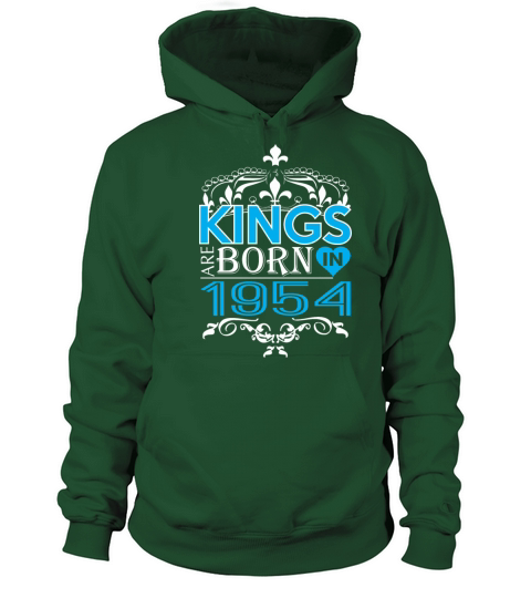 Kings Are Born In 1954 Happy Fathers Day Men's Hoodie