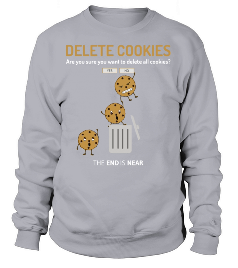 Delete Cookies Women's Sweatshirt