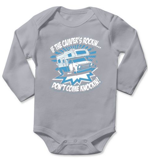 T-shirt Camper Camper Rockin Long Sleeve Baby One-Piece
