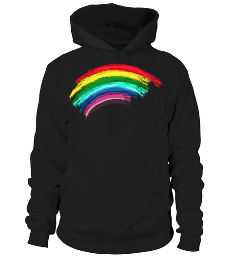 Rainbow vintage Men's Hoodie
