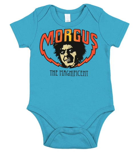 Morgus The Magnificent Mad Scientist Short Sleeve Baby One-Piece
